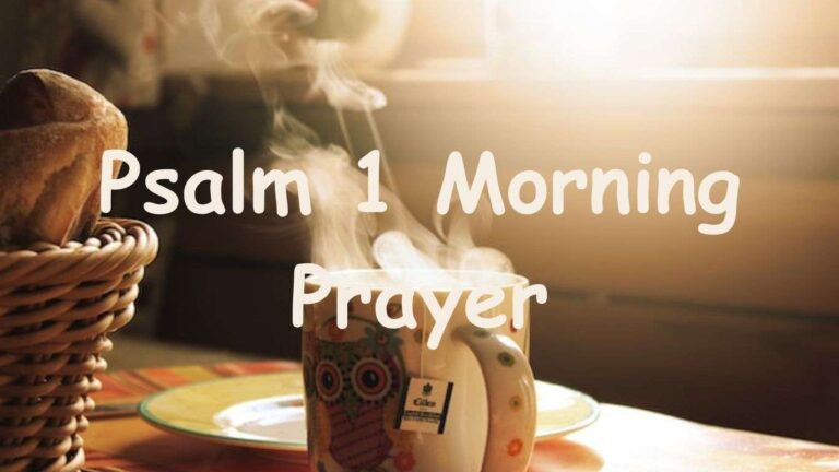 Psalm 1 Morning Prayer Psalm 1 - Morning Prayer