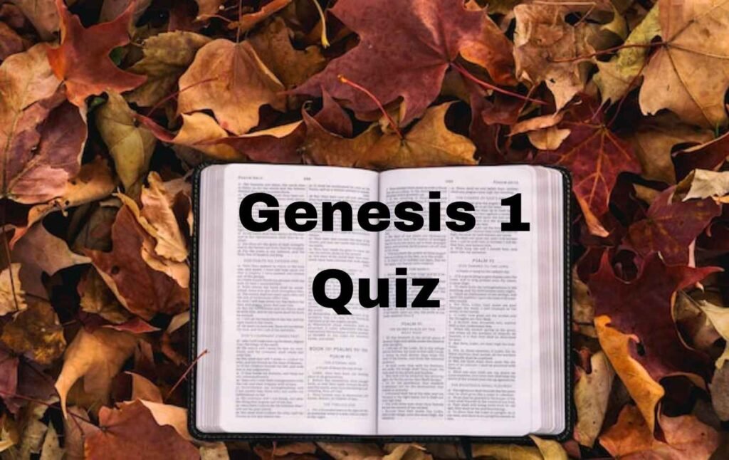 Genesis 1 Quiz