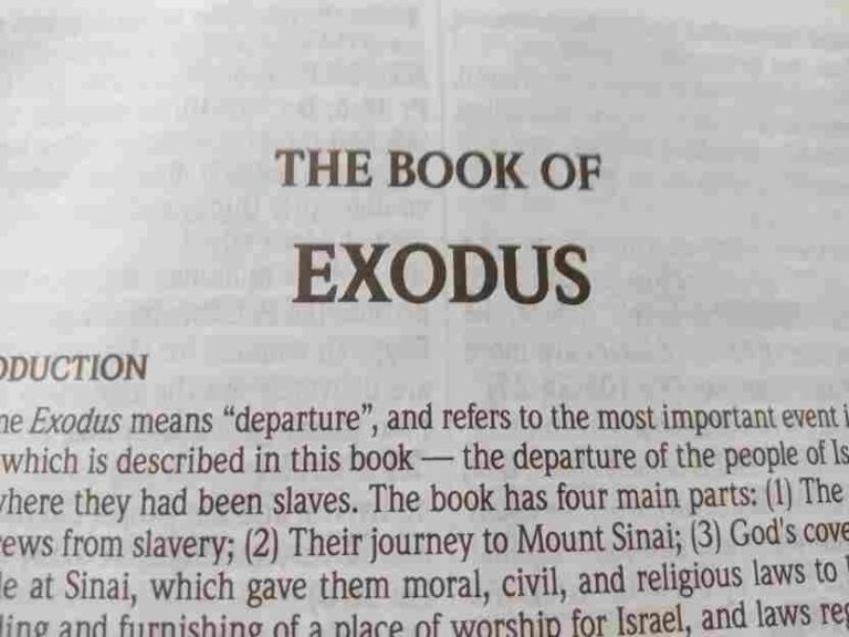 The Book of Exodus Summary by Chapter (1-40): Concise and Comprehensive