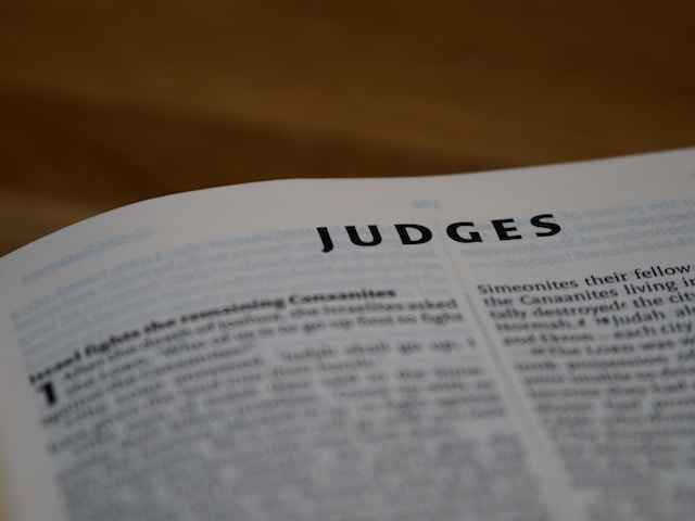 The book of Judges Summary by Chapter