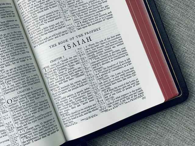 The book of Isaiah Summary by chapter