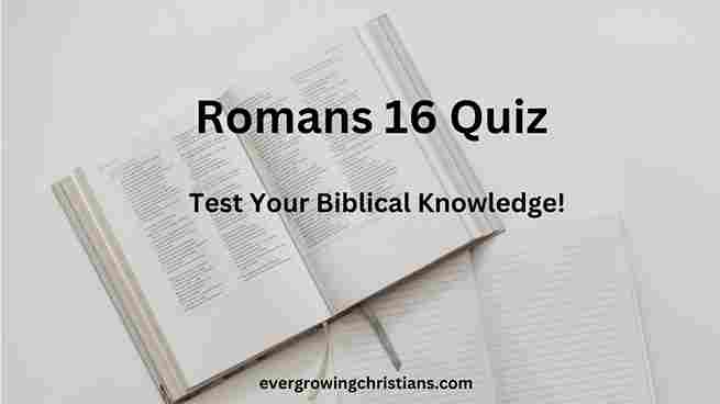 Romans 16 Quiz