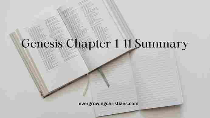 Genesis Chapter 1-11 Summary: Very Concise and Comprehensive Genesis Chapter 1-11 Summary