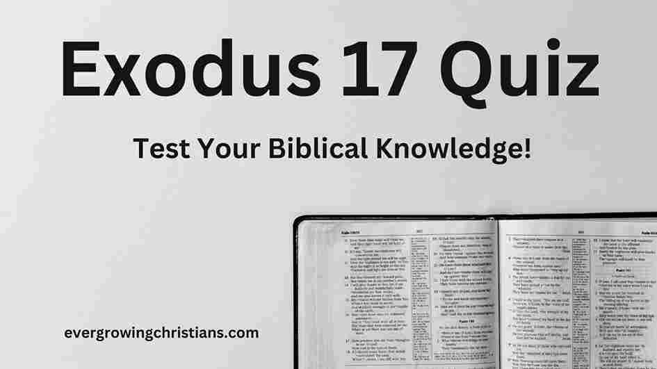 Exodus 17 Quiz
