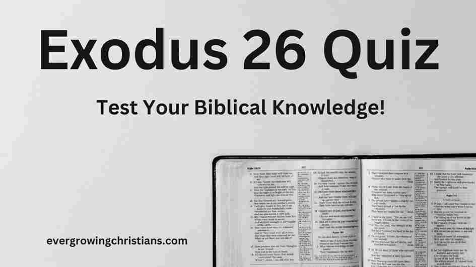 Comprehensive Exodus 26 Quiz with Answers: How Well Do You Know the Book of Exodus? Exodus 26 Quiz