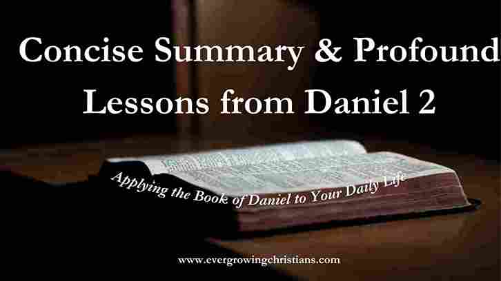 Lessons from Daniel 2 Summary