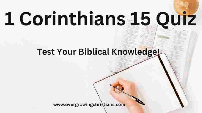 1 Corinthians 15 Quiz