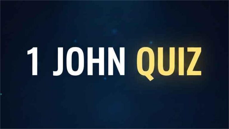 1 John Quiz