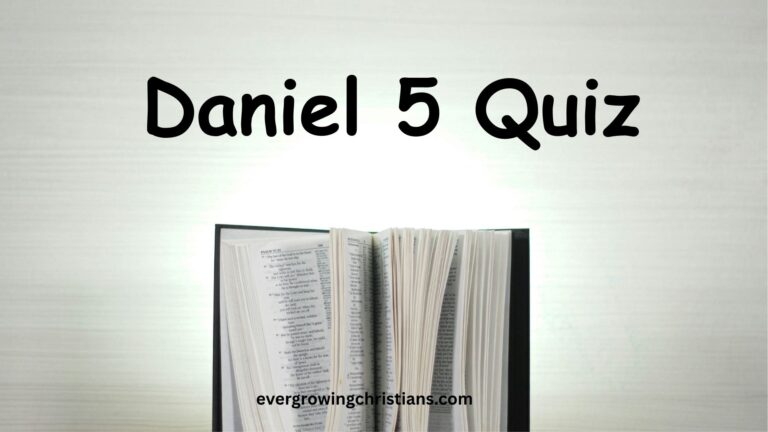 Daniel 5 Quiz