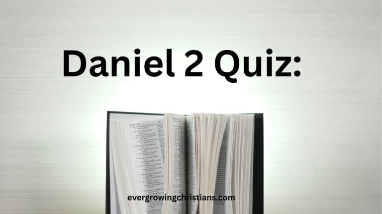 Daniel 2 Quiz