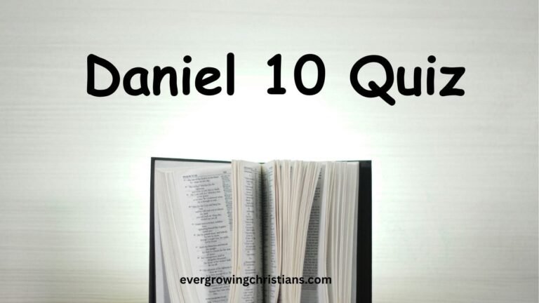 Daniel 10 Quiz
