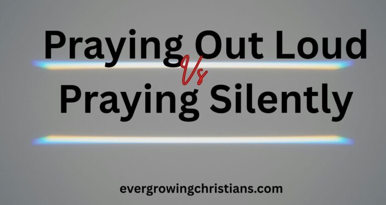 Praying Out Loud vs Praying Silently: What the Bible Teaches and When to Use Each