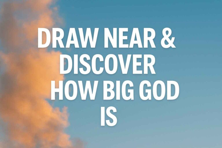 The Big God Can Be Belittled The Big God Can Be Belittled