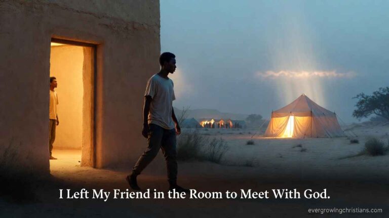 What Moses knew that most Christians don't What Moses knew that most Christians don't. I left him in my room. Walked to the back of the hospital theatre. And there, I met with God.