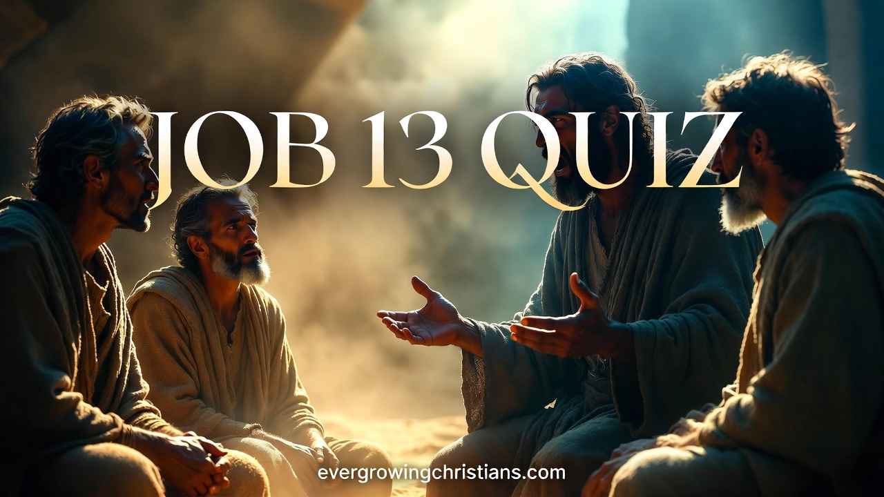 Comprehensive Job 13 Quiz with Answers Job 13 Quiz