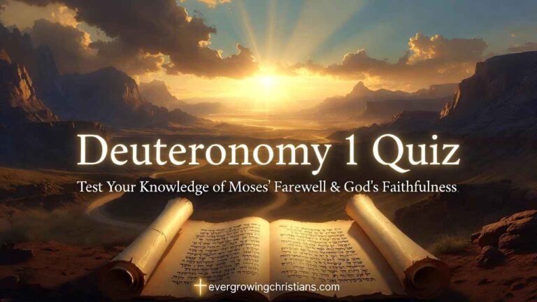 Deuteronomy 1 Quiz