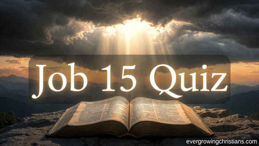 Job 15 Quiz