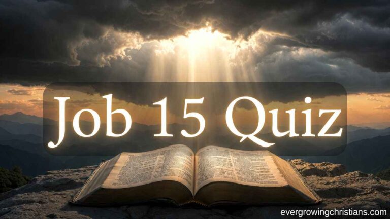 Job 15 Quiz