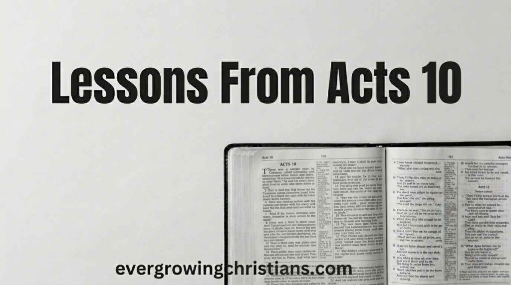 13 Lessons from Acts 10 — Peter, Cornelius, and the Holy Spirit Falling on the Gentiles