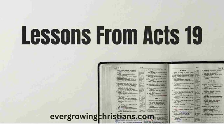 13 Powerful Lessons from Acts 19 Plus Summary of Acts Chapter 19: Applying the Book of Acts to Your Daily Life 13 Lessons from Acts 19 — Ephesian converts burning their occult books publicly as the word of God prevails over the city
