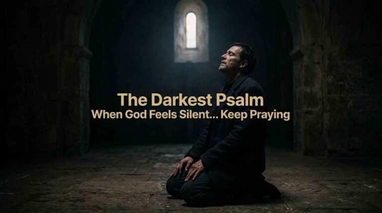 PSALM 88: The Darkest Psalm That Teaches You How to Speak to God in Pain PSALM 88: The Darkest Psalm That Teaches You How to Speak to God in Pain